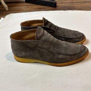 Loro Piana Open Walk Chukka Boots  Suede